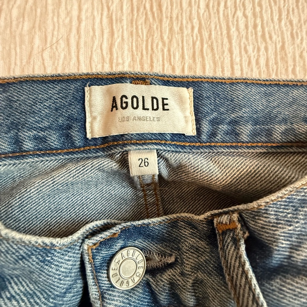 Agolde Straight Jeans